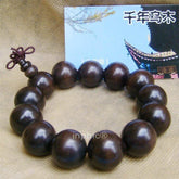 INPHIC-四川千年烏木碳化木陰沉木佛珠 mm精磨拋光 烏木手鏈手串腕串